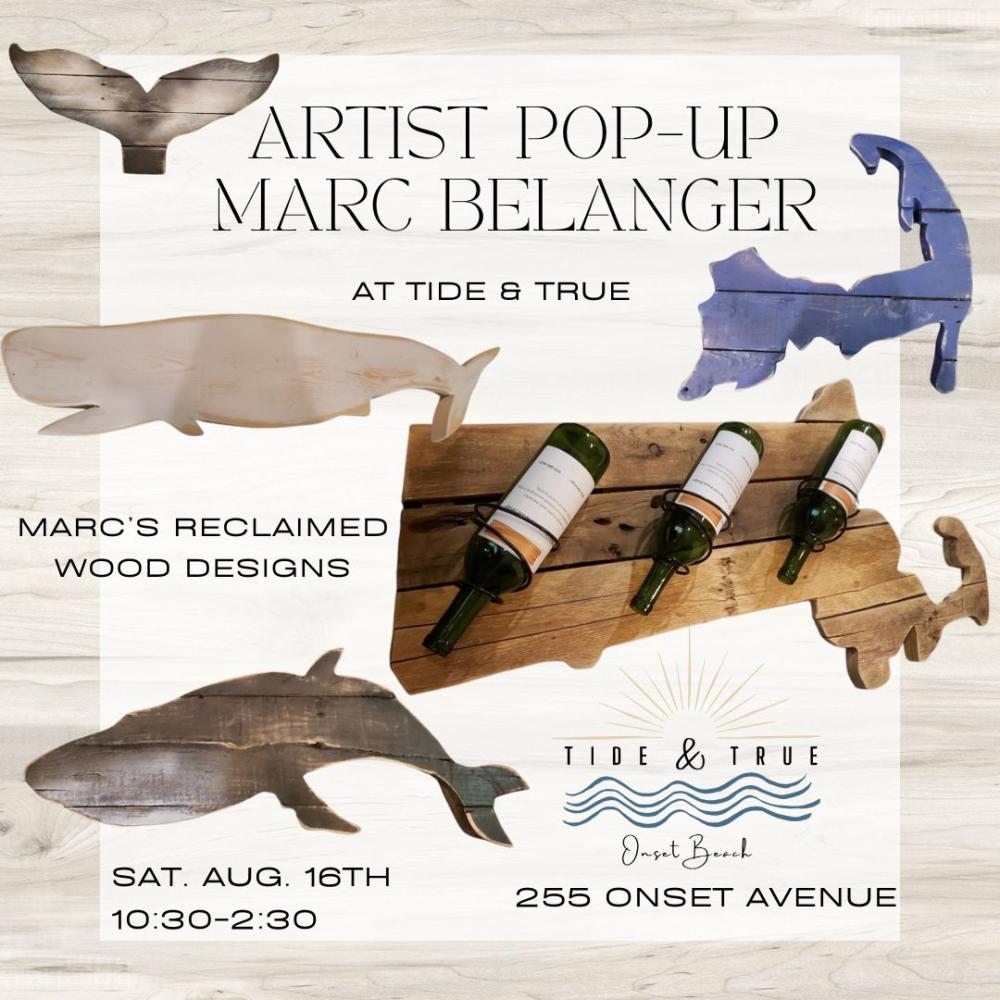 Artist pop-up, tide and true